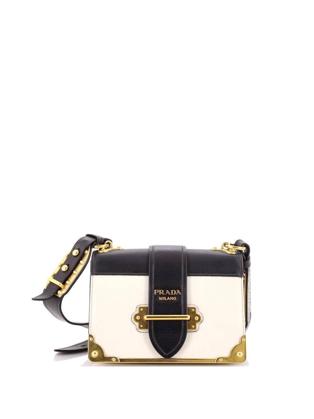 Prada Cahier Crossbody Bag Leather And #364757P13B